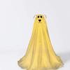 Lumières LED à télécommande Chien Fantôme Autoportant Décoration d'Halloween Accessoire Décoration de Porche Avant
