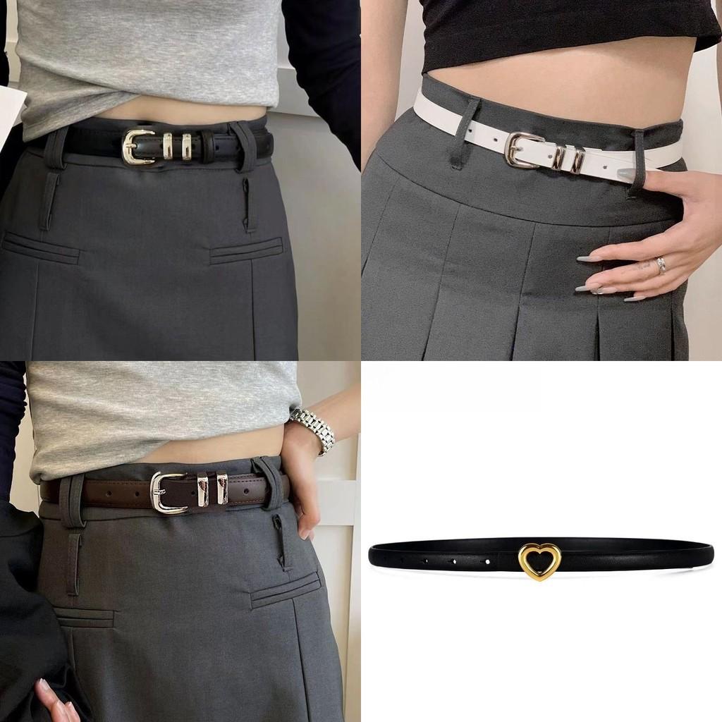 Classic Elegant Womens Waist Belt With Metal Buckle For Trendy Looks In Any Season