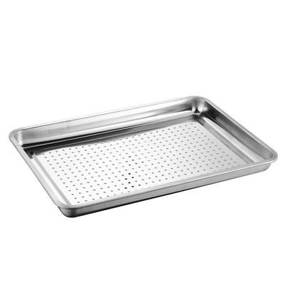 Plochý napařovací tác z nerezové oceli 304