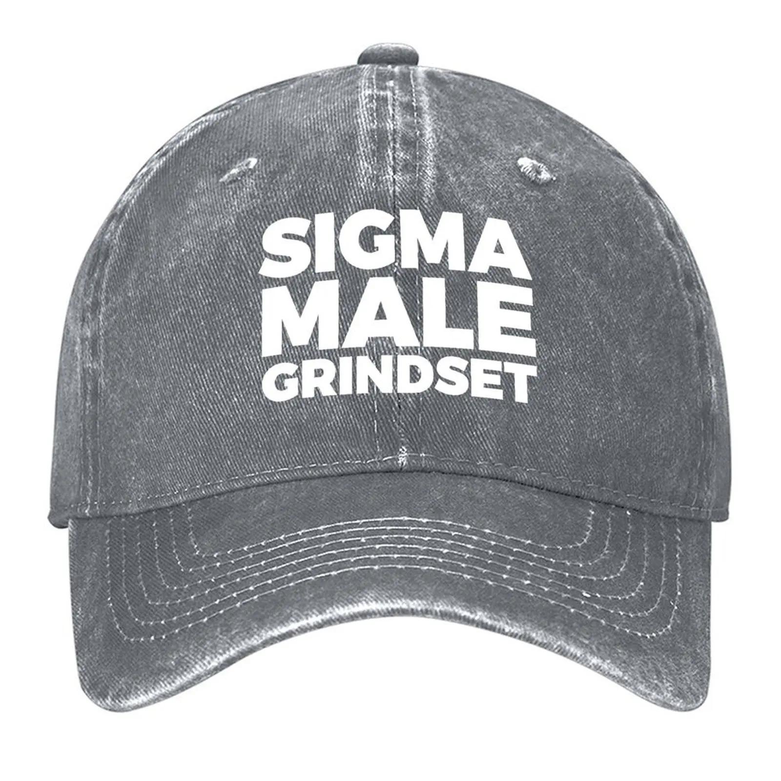 

Sigma Male Grindset Baseball Cap golf hat genuine Ball Cap Horse Hat Trucker Cap Womens Golf Wear Mens