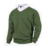 Men's Textured Pullover Hoodie Men's Casual Fashion Long Sleeve Top
