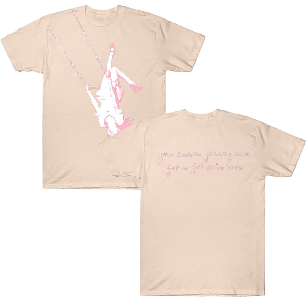 T-shirt z grafiką Swing Olivia Rodrigo Wyglądasz na dość smutną jak na dziewczynę tak zakochaną Koszulka Moda Y2K Damska Męska T-shirt Krótki rękaw Bawełniane Koszulki