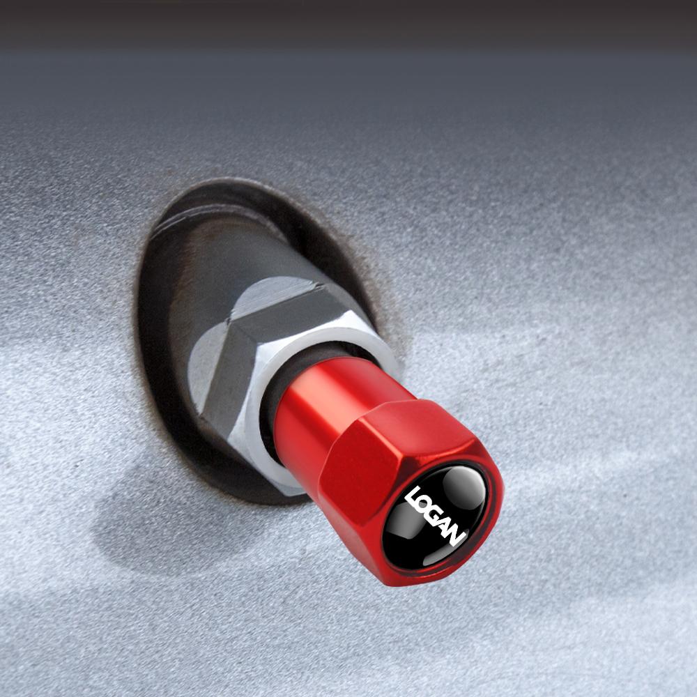 Pro Renault 2026 Nové kryty kol 4 ks Krytky ventilků pneumatik kol auta Autopříslušenství pro Renault Captur Twingo Megane Clio Dus