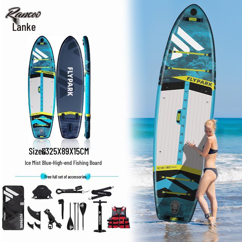 Lanko Inflatable Paddle Board - Universal PVC SUP for Surfing & Paddling