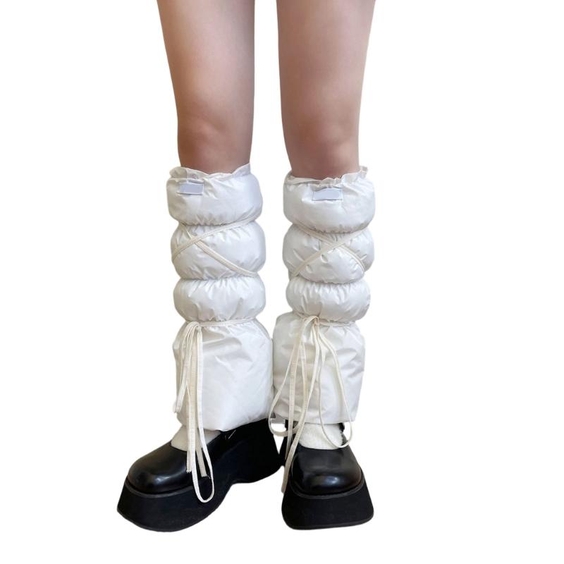 Women's Fashion Leg Warmers Winter Warm Long Leg Socks Sweet Students Girls 90s Boot Socks Party Casual Streetwear
