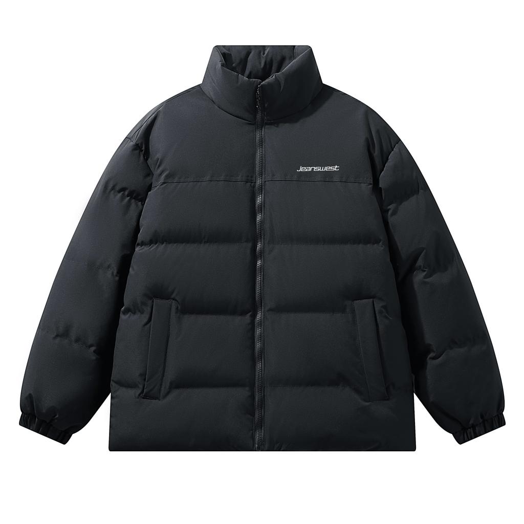 JEANSWEST Puffer Jackets Unisex Stand Collar Moderate EW-33-122HZ1