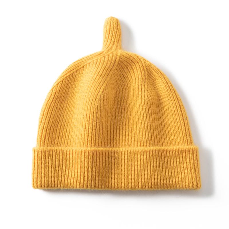 Children's Cashmere Knitted Teletubbies Hat - Cute, Versatile, Unisex, Warm for Autumn & Winter