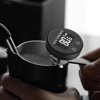 Kuchyňské doplňky Digitální teploměr na kávu Sonda Vodotěsný Černý Teplotní tester Okamžité čtení Teploměr potravin Barista