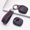 Silicone Key Fob Cover with Matching Wrist Strap for Toyota Camry Prado FJ Cruiser Previa RAV4, Fits Toyota Camry Cruiser RAV4, Protective Accessory