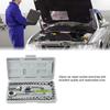 40Pcs Set Car Motorcycle Wrench Socket Set Sleeve Combination Removal Installation Repair Tools
