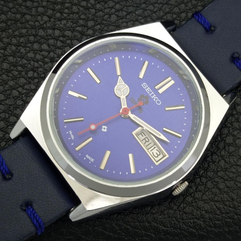REFURBISHED VINTAGE SEIKO EXPO 70 AUTOMATIC 6309A JAPAN MENS WATCH a441837-1 Sk-a441837