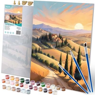 Malen nach Zahlen Bild 40x50 cm Massido Landschaft