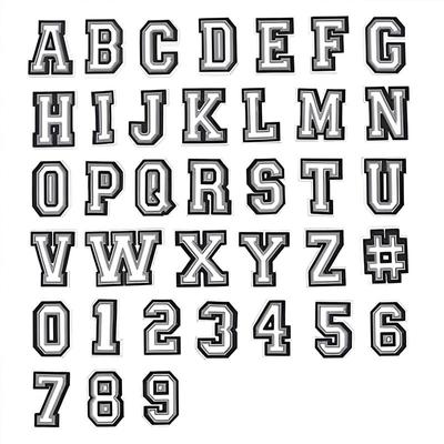 37 Pack Letter Charms for Clog Sandals Shoe Decoration 0-9# Number, Alphabet ABC-Z Characters