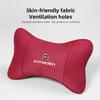 Car Seat Headrest Soft Suede Neck Pillow For Citroen C4 C3 C2 C1 DS3 Berlingo Xsara Picasso Auto Interior Accessories keychain aks256