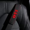 2026 Hot Sticker 2Pcs Leather Seat Belt Shoulder Cover Protection Pads for VW Volkswagen GTI Polo CC Golf Passat Tiguan Touareg