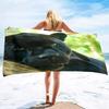 Animal Leopard Print Series Seaside Vacation Beach Towel Swimming Bath Towel Sports Towel