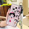 Lanyard Back Cover Phone Case For Tecno Spark30 4G/KL6 Phone Holder Dirt-resistant Anti-dust Fashion Design Durable Cute