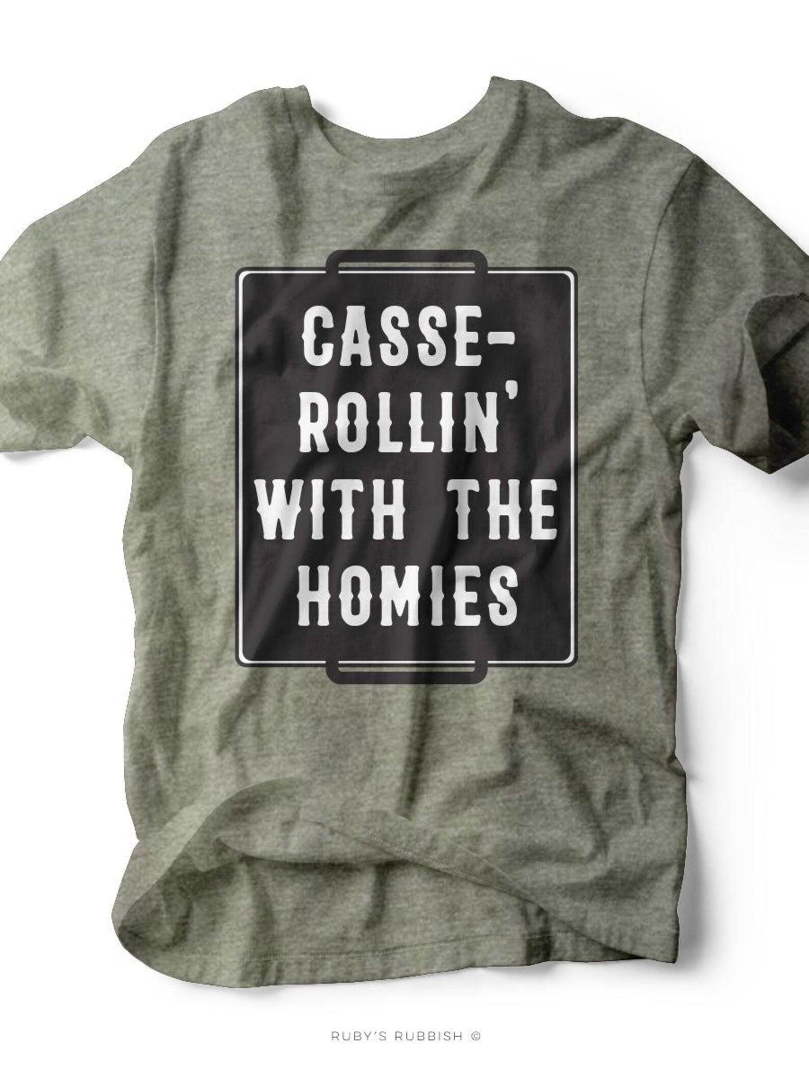 Casse-Rollin With the Homies | Seasonal T-Shirt | Ruby s Rubbish® XL