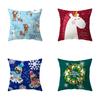 Christmas Themed Pillowcases Car Accessories Office Santa Claus Living Room Sofa Home Pillowcases
