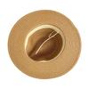 Natural Panama Soft Shaped Straw Hat Summer Women/Men Wide Brim Beach Sun Cap Uv Protection Fedora Hat