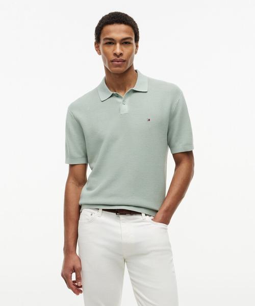 TOMMY HILFIGER Cool Touch Structured Polo Shirt (T12G1Kpn280Mt2Pm3)