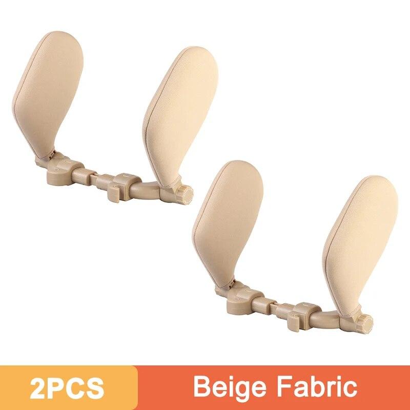 360 Degree Adjustable Car Headrest Pillow U-Shaped Car Seat Pillow for Kids Adults Car Travel Sleeping Head Neck Body