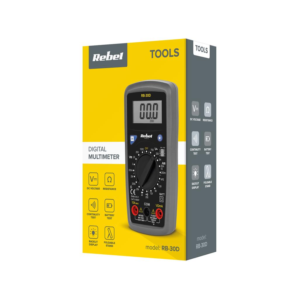 Rebel Tools RB-30D Multimeter