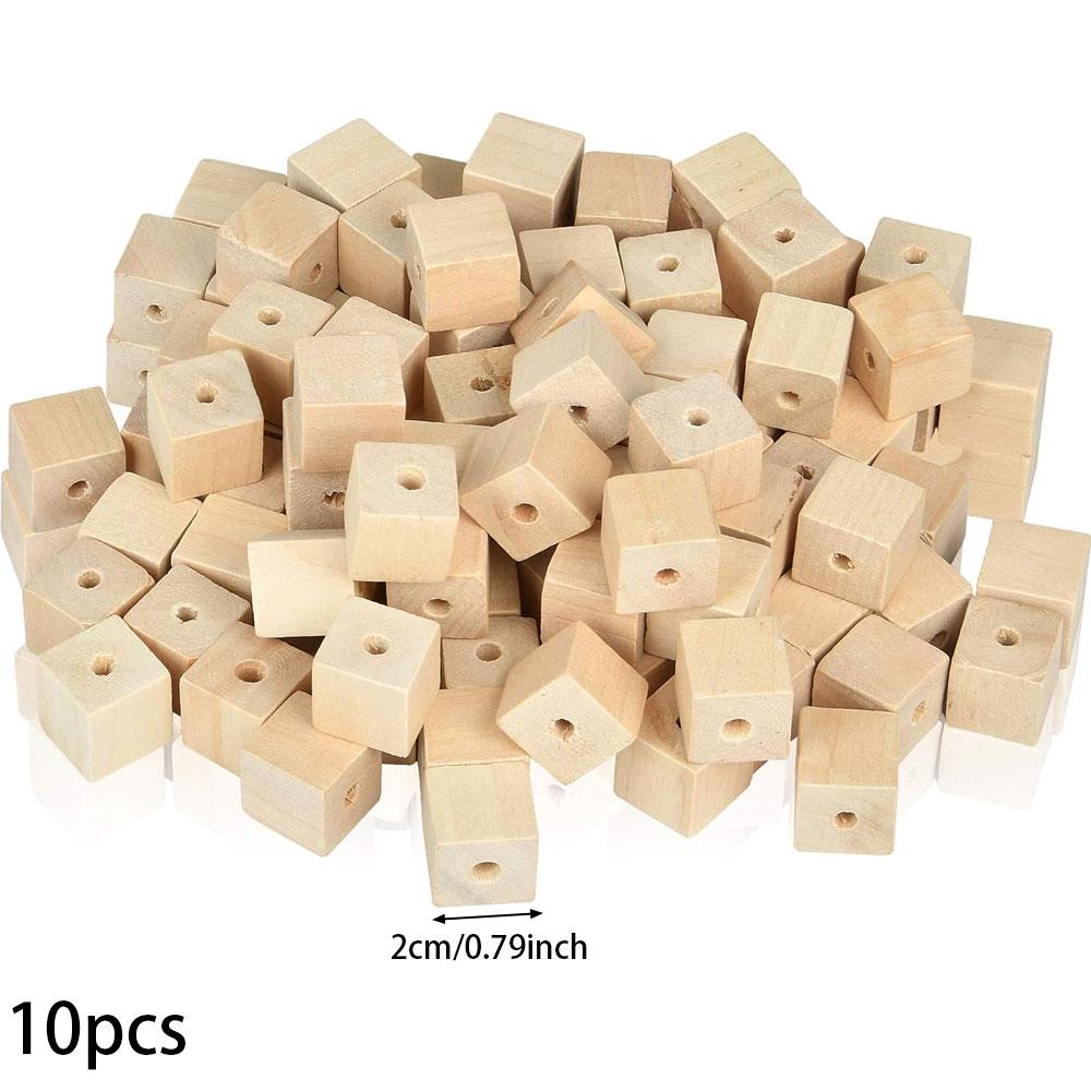 5/10/20 wooden beads, creatively personalized production of perforated wooden beads, various wooden beads, wooden beads, and wooden rings