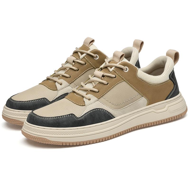 Men's shoes autumn trend British casual tooling shoes soft sole fashion breathable men's sports shoes retro board shoes