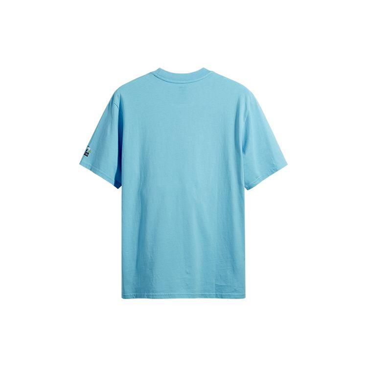 Levis Cartoon Print Pullover Short Sleeve T-Shirt Men Tops Blue 86275-0013