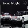 1:24 GLS600 S680 Model Diecast Alloy Toy Car Sound Light Pull Back Front Wheel Steering Door Opened Vehice Children Holiday Gift