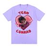 Team Conrad Das Sommer, in dem ich schön wurde T-Shirt Vintage Conrad Fisher Film T-Shirt Unisex Damen Harajuku Mode 100% Baumwolle T-Shirt