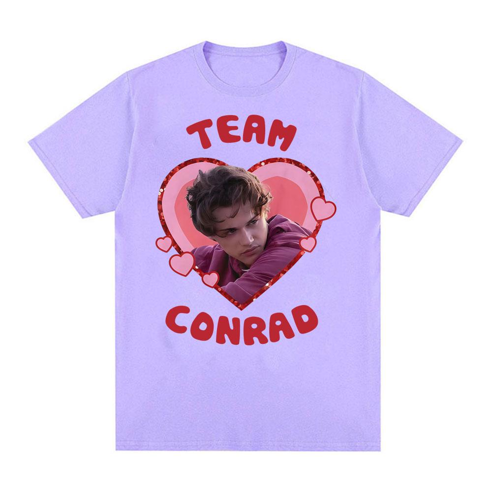 Team Conrad Das Sommer, in dem ich schön wurde T-Shirt Vintage Conrad Fisher Film T-Shirt Unisex Damen Harajuku Mode 100% Baumwolle T-Shirt
