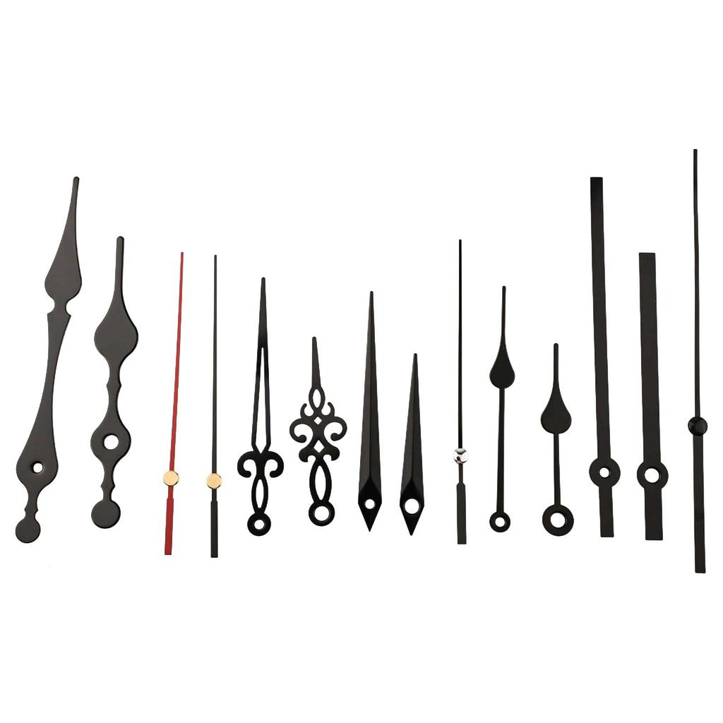 Sleek Design Clock Making Kit Includes Two Movements and Five Pointers