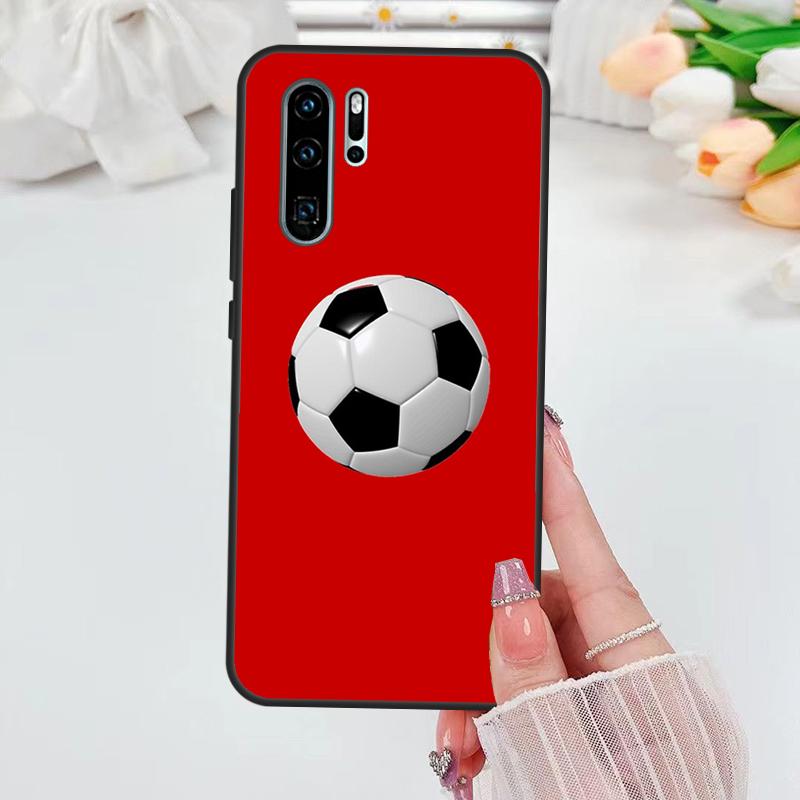 Football Soccer Ball Case For Huawei Nova 9 10 SE 5T 3i 8i 11i Y60 Y61 Y70 Y90 P20 P40 P30 Lite P60 Pro P Smart