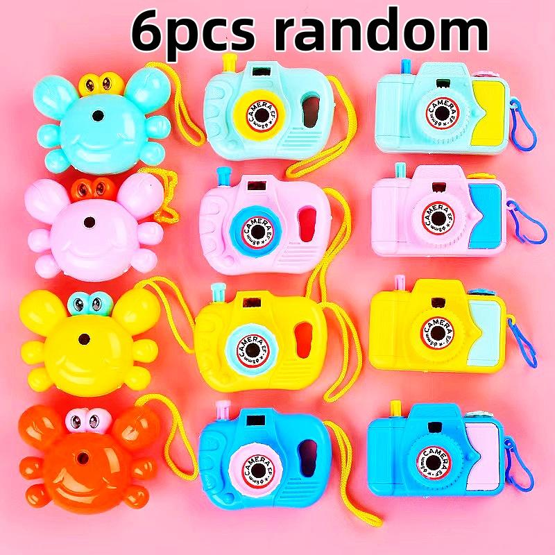 3-12pcs Children's Party Gift Cartoon Viewing Camera Birthday Party Baby Shower Gift Bag Pinata Filler Easter Carnival Gift Pack