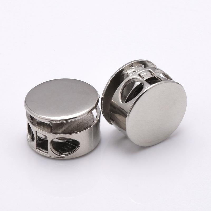 Double Hole Metal Spring Buckle for Hat and Trouser Adjustment