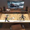 Lucky Luke Print  Cushion Non-slip Laptop Tablet Big Mousepad XXL Mat Mini PC Playmat With Lock edge