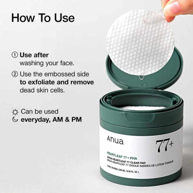 Anua Heartleaf 77 Clear Pad 70 Pads