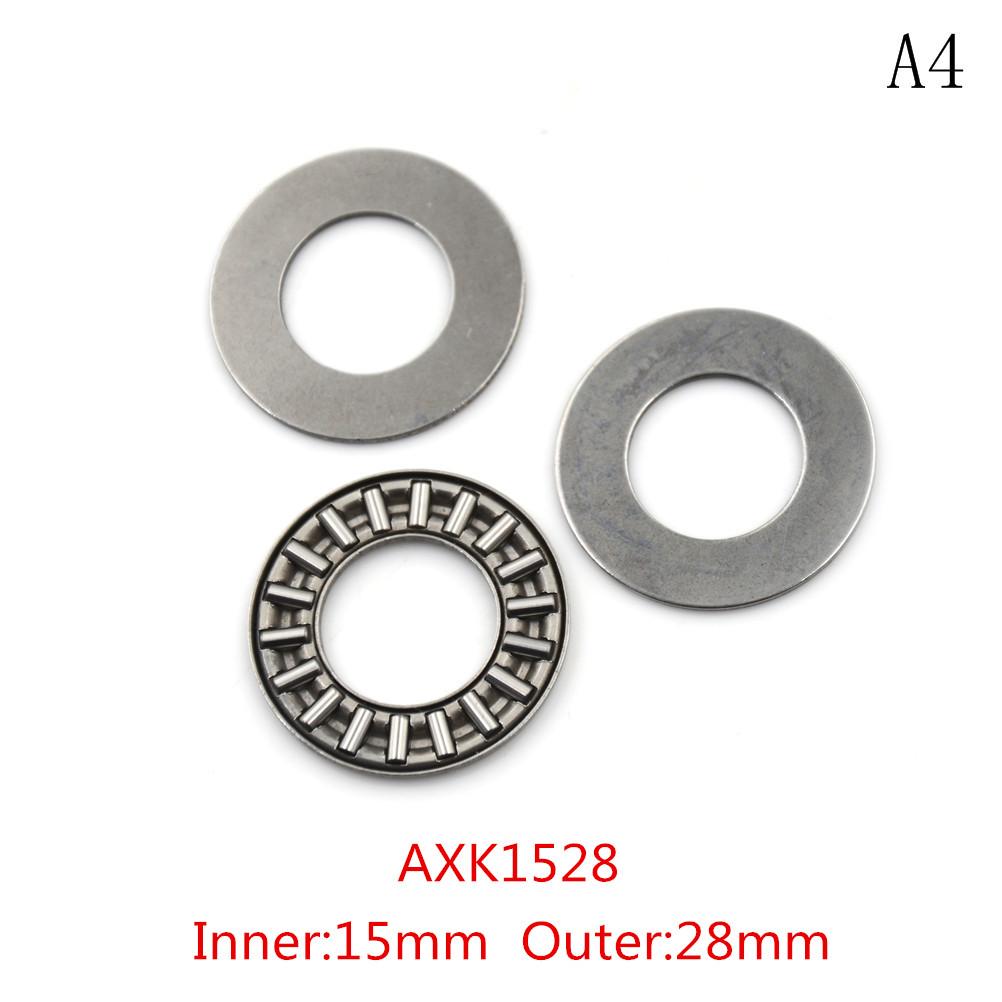 3-in-1 Plane Axial Ball Bearing Thrust Bearing AXK0821-AXK2542 Thrust Needle Roller Bearing With Two Washers