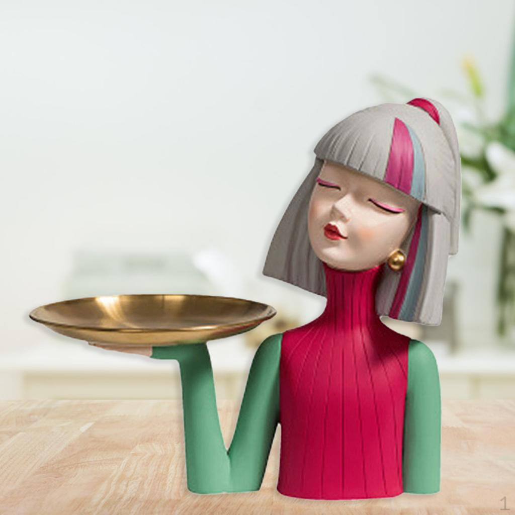 Resin Figurines Statue Indoor and Outdoor Decoration Ornaments Gifts Desktop Sculpture Decor