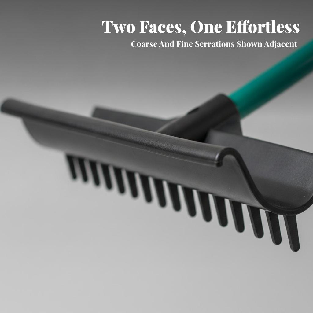 Golf Sand Rake with 17 Tines Portable Bunker Premium for Golfers