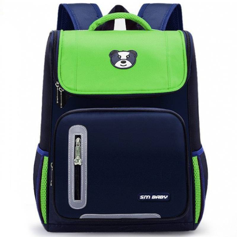 

Backpack Printing Bear Schoolbag Large Capacity Store Books Bags Kids Gifts 37*28*15cm/14.57*11.02*5.91in зелений