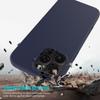 For iPhone 16 Pro Case Shockproof Liquid Silicone Soft Lining Phone Cover