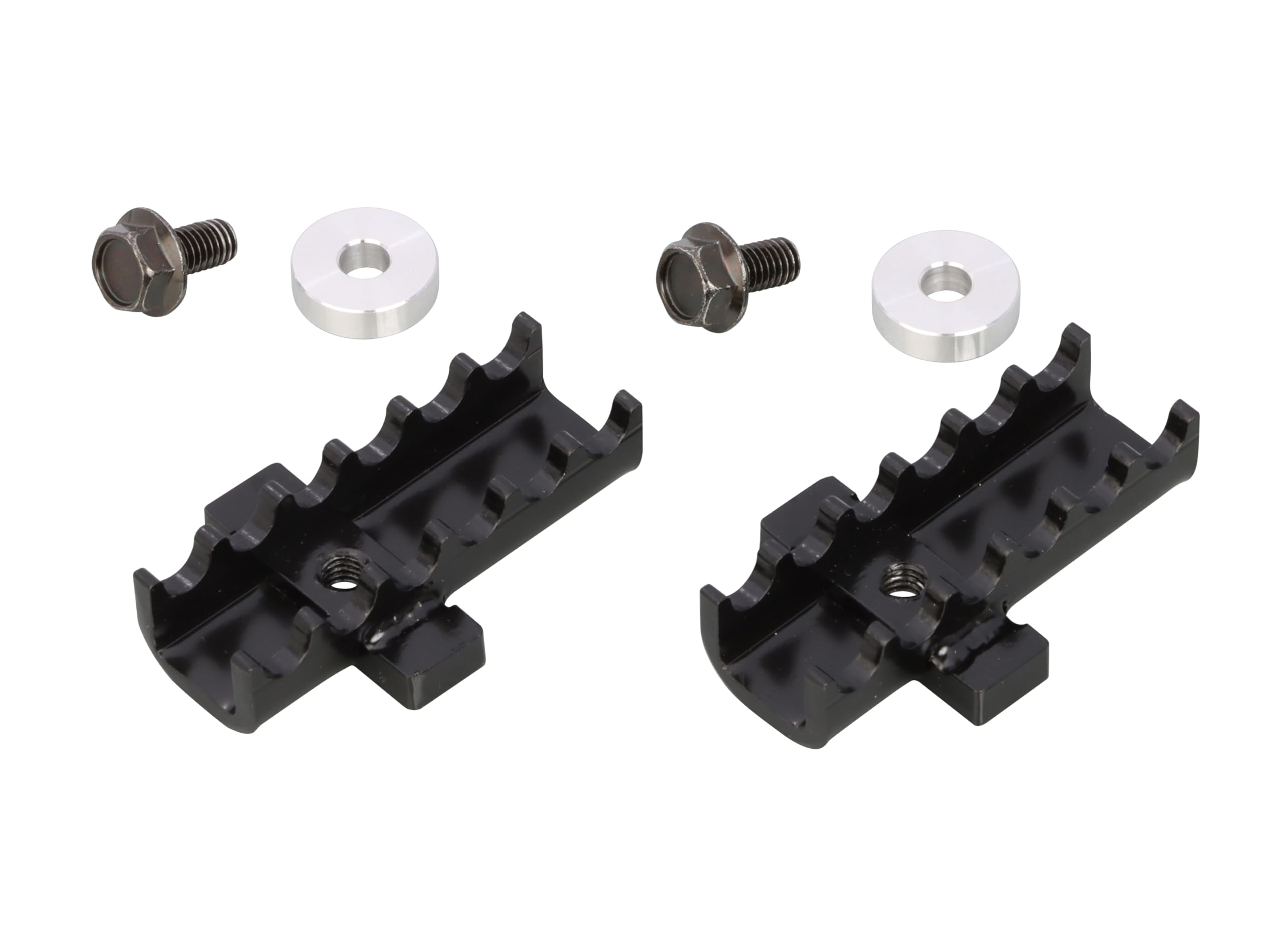 

Kitaco 516-1827700 Inner Edge Pegs (Black) CRF250L / CRF250 Rally (MD47-1000001~), For Normal Steps, Left and Right 1 Set