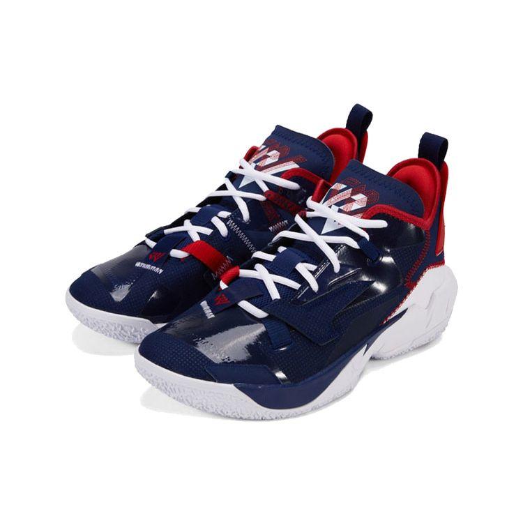 Air Jordan Why Not Zer0.4 PF Washington Wizards Men Sneakers Blue Blue-Void University-Red DD4886-400