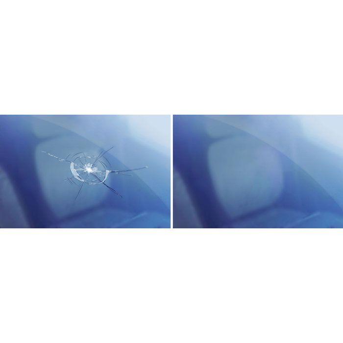 Kit De Réparation Pare Brise - RAIN-X - Résine - Outil De Réparation - Maroufler