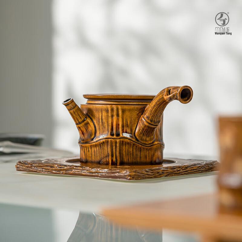 Wanqiantang Bamboo Forest Rain Ceramic Tea Set