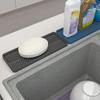 Heat Resistant Dishwasher Mat Non-slip Tea Cup Mat Tableware Silicone Dish Drying Mat  Kitchen