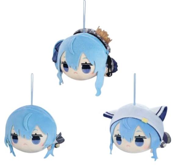 Хошимачи Суйсей Лежащий Мини-Маскот Хошимачи Суйсей Плюшевая Игрушка Прибл.. 15 см Набор из 3 шт.